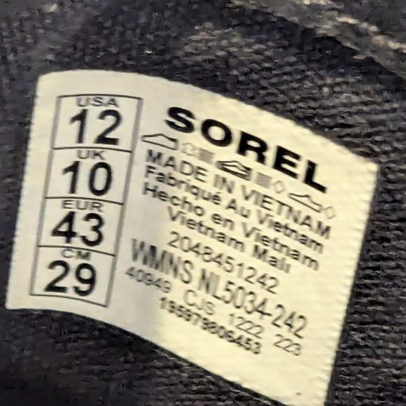 Sorel Joan Now Chelsea Boot Velvet Tan and Black Size 12 BRAND NEW - Picture 7 of 12